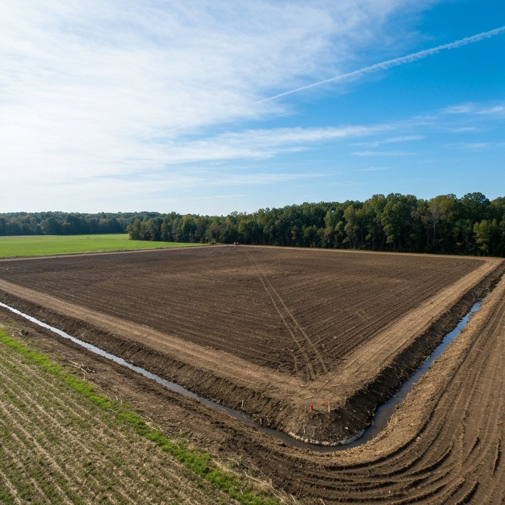 Completed land project